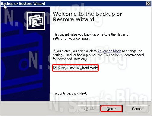 NTBackup
