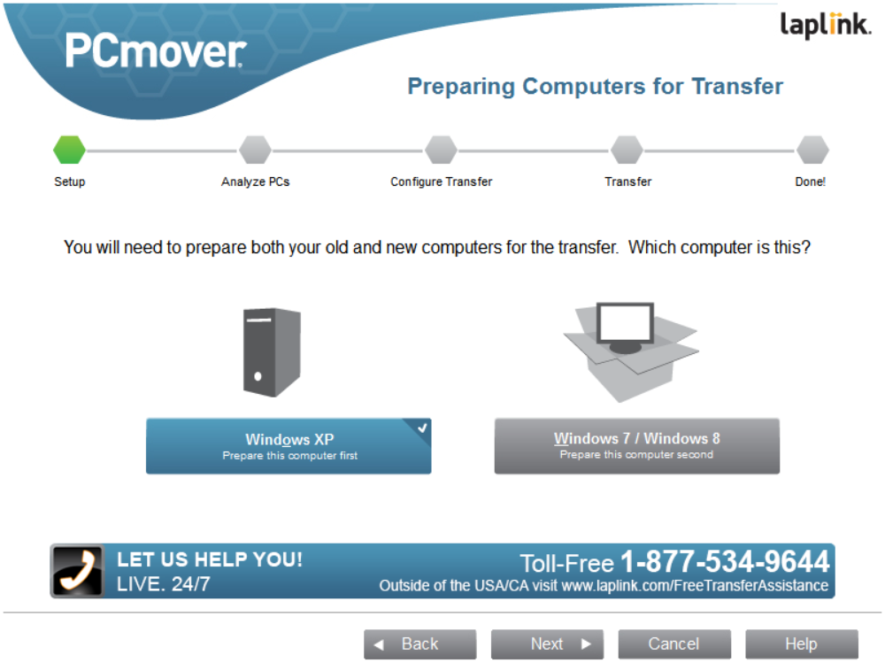 PCmover Express