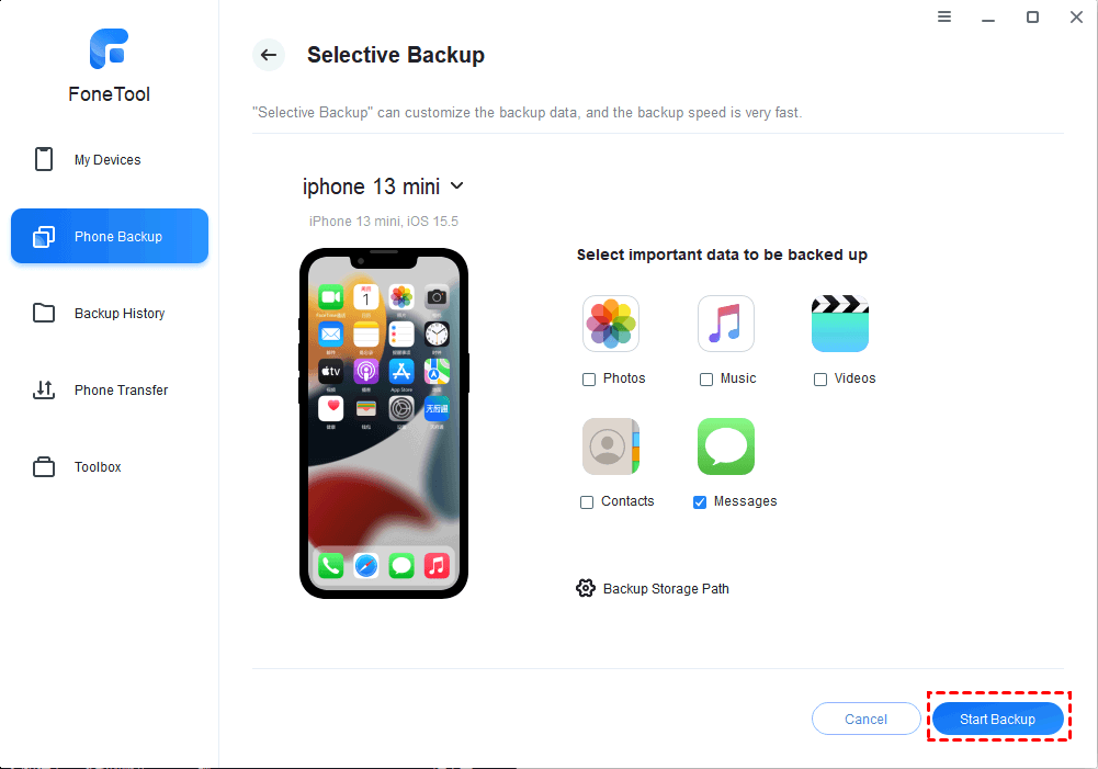 Free Quick Way To Backup IPhone Text Messages