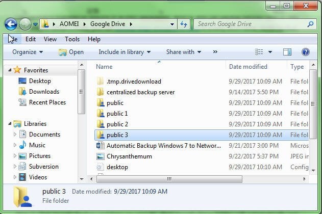 Google Drive Folder