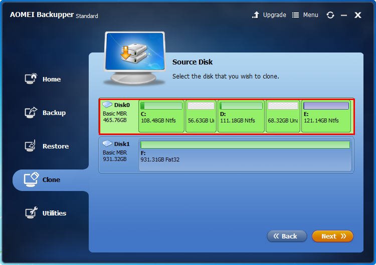 Clone hdd to ssd free