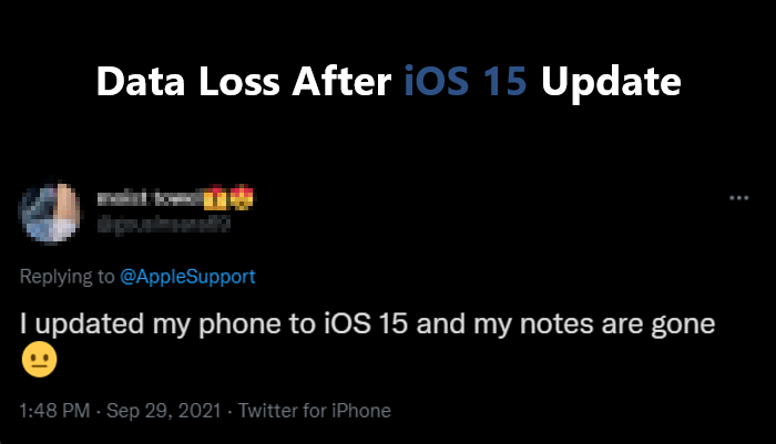 data-loss-after-ios-15-update