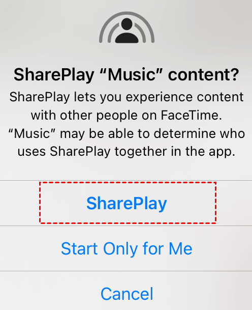 Shareplay Music 