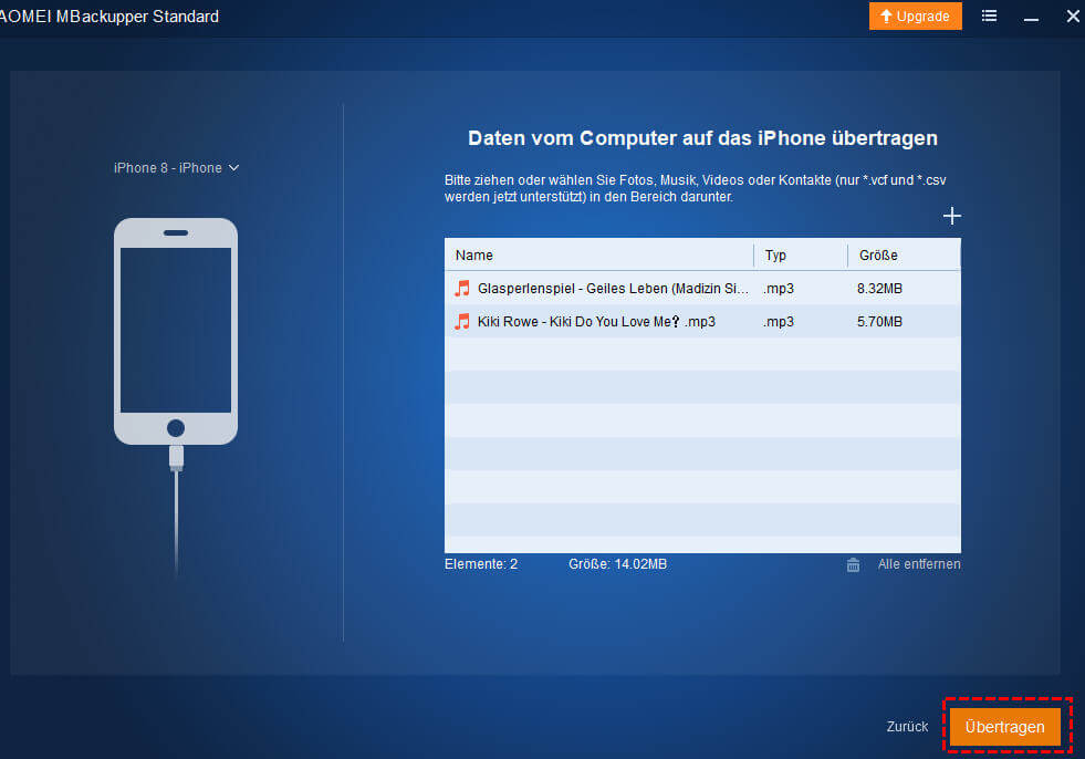 3 Tipps MP3 auf iPhone übertragen