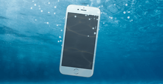 Résistance à l'eau de iPhone