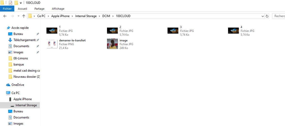 [4 Façons] Comment transférer les photos iPhone sur clé USB