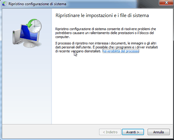 Come Ripristinare Windows 7 Senza Punto di Ripristino?