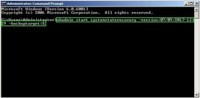 Repair Windows Server 2008 R2 Using Command Prompt
