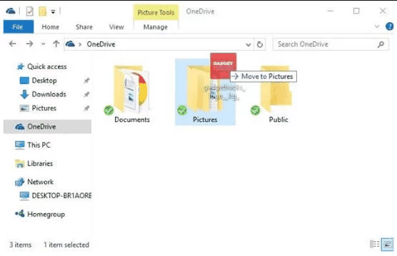Sync to OneDrive