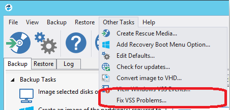 Fix VSS Problems