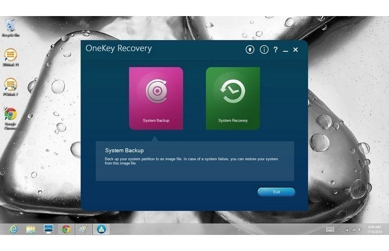 Lenovo Onekey Recovery 8