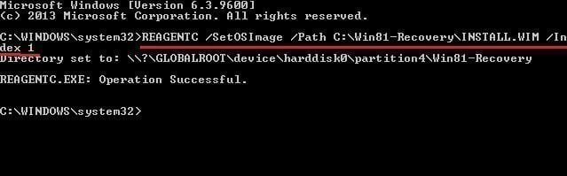 REAGENTC Create Recovery Partition