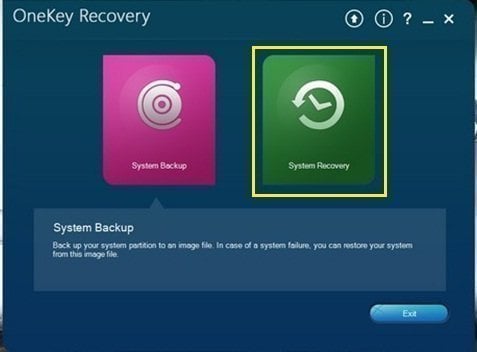 Lenovo OneKey Recovery 8.0