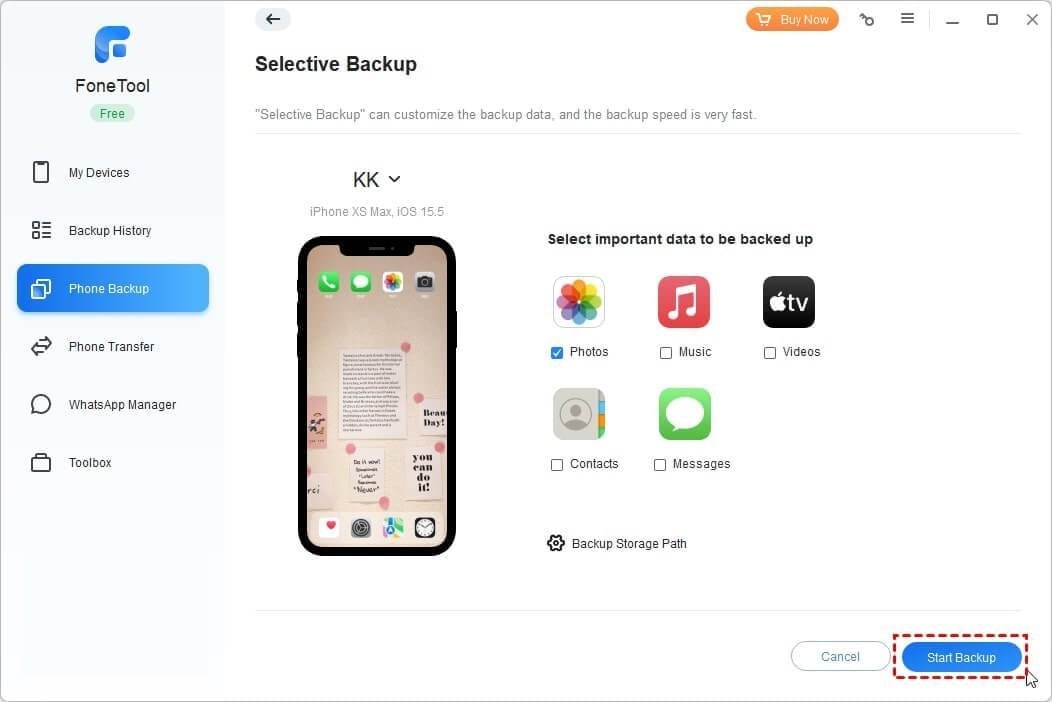 Backup Your iPhone Before the Restore