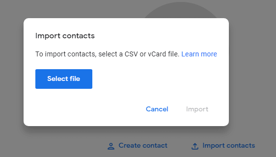 Import iPhone Contacts to Gmail