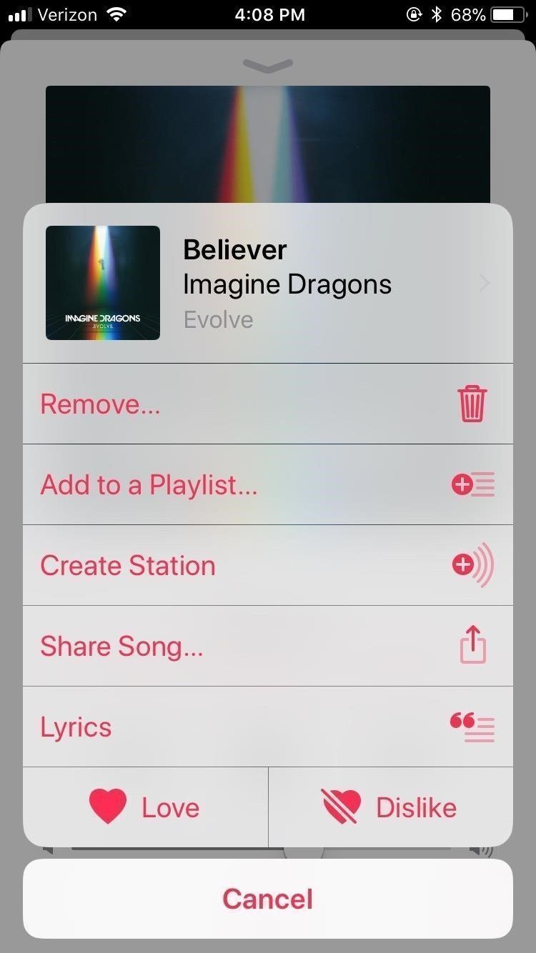 airdrop music on iphone