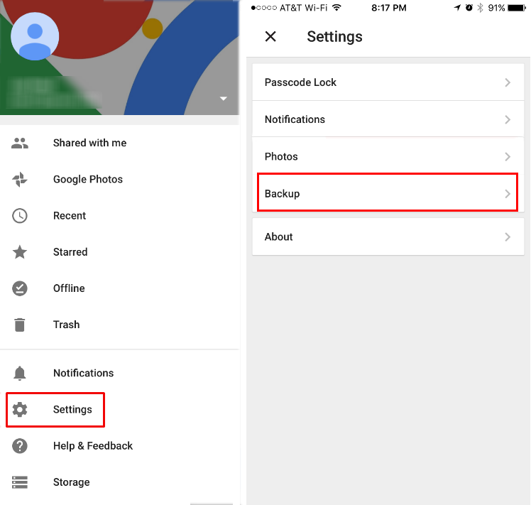 Can iPhone use Google Drive backup?