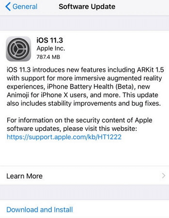 Check Ios Update