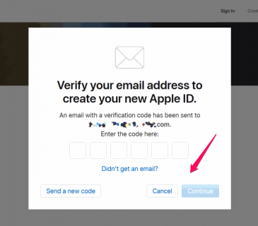 Verify iCloud Email Address