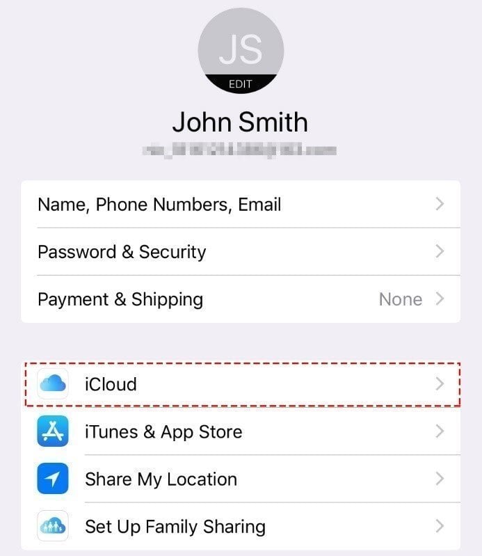 back up iPhone messages with iCloud