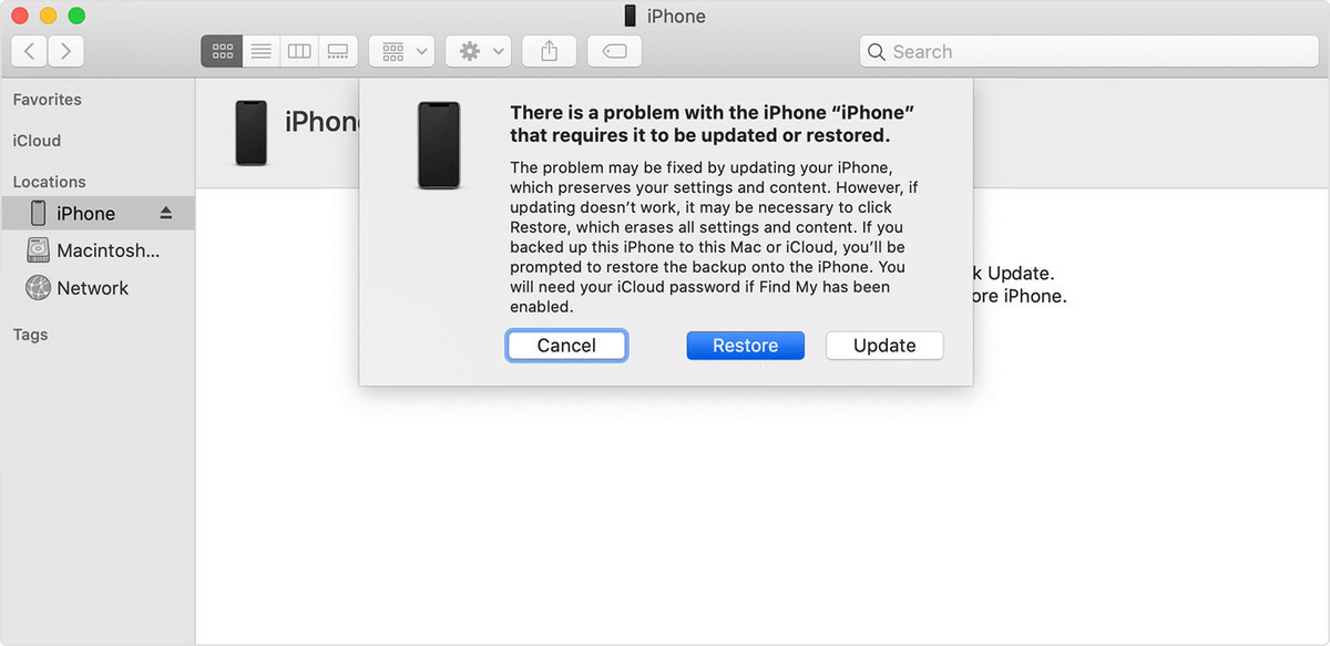 Downgrade iOS 14 to iOS 13
