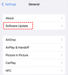 iOS Software Update