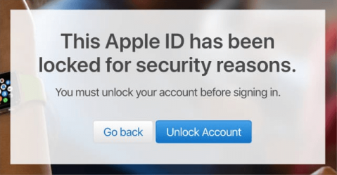 Apple Id Locked For Security Reason