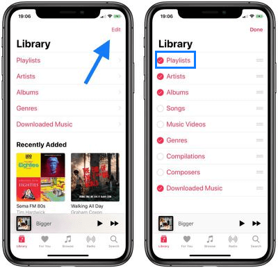 enable Apple Music playlist