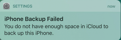 iphone-backup-failed-icloud-space-not-enough