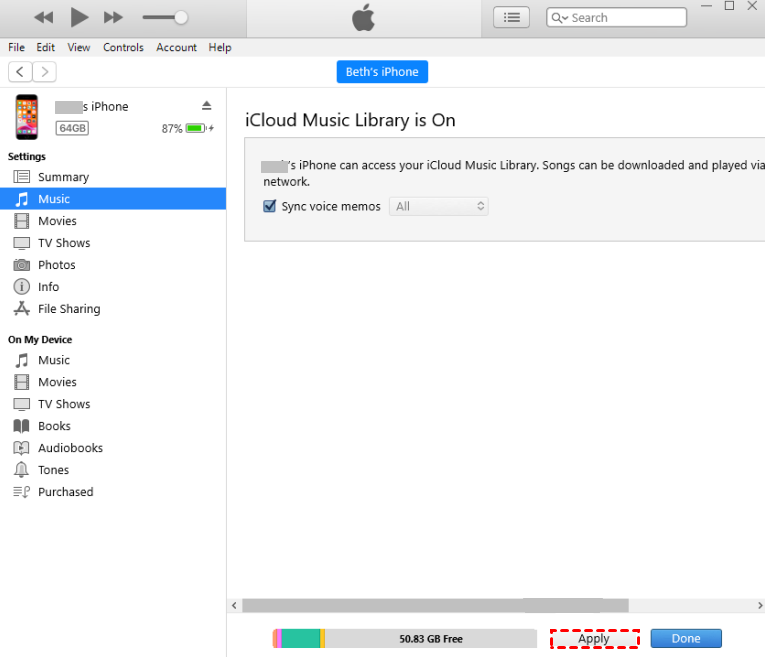 Transfer From Itunes Library