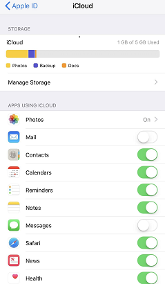 Turn off iCloud Messages