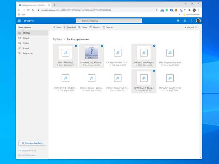 Download OneDrive File To PC
