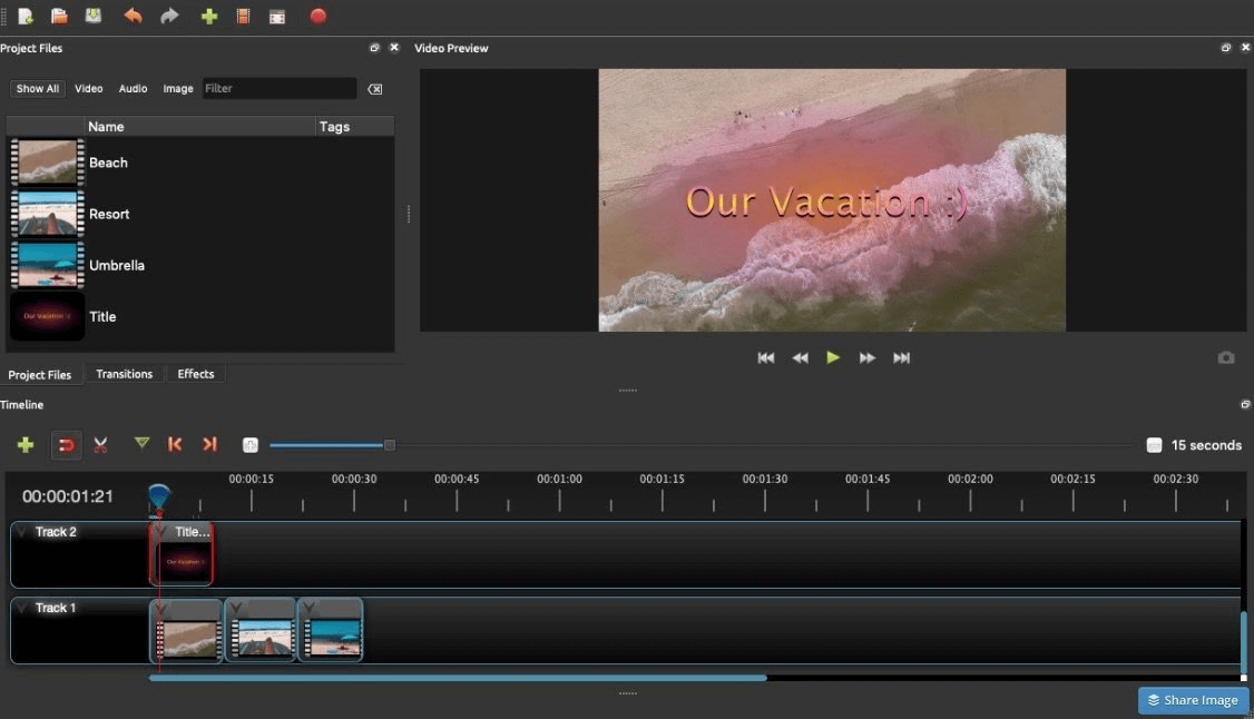 Edit Video With OpenShot