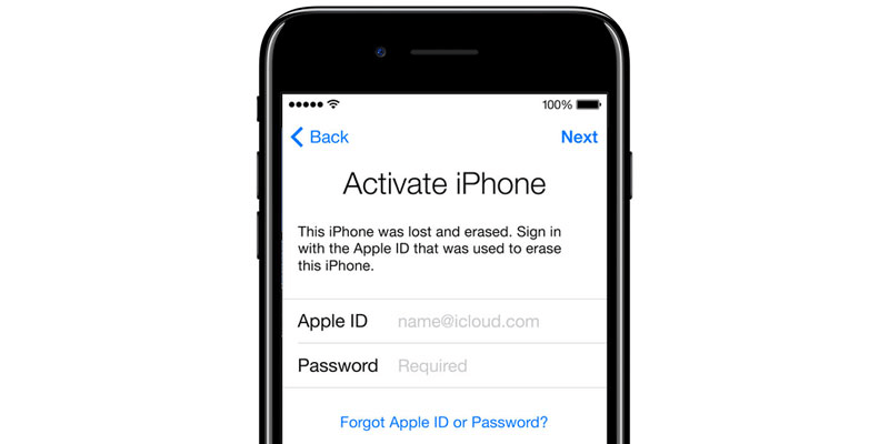 Activate iPhone Screen