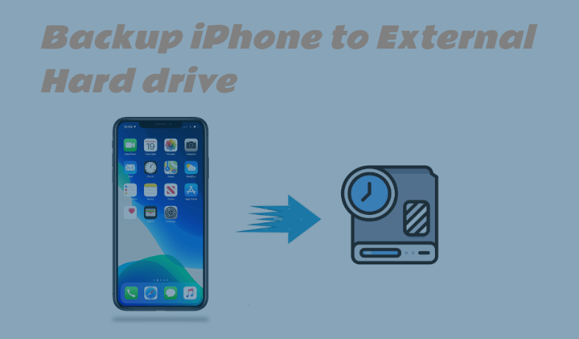 backup iphone to external hard drive