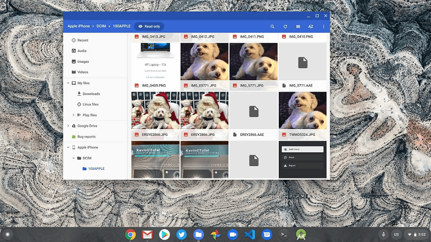 ChromeOS Files app