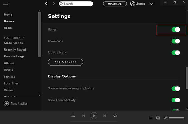 Import iTunes Songs To Spotify