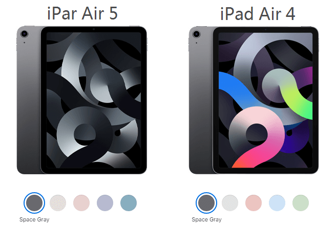 iPad Air 5 vs iPad Air 4