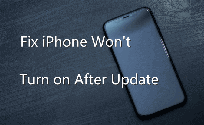 Top 4 Fixes to iPhone iPad Won’t Turn on After iOS 16/17 Update