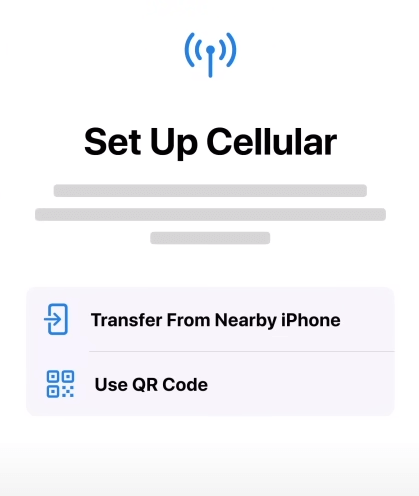 set up cellular