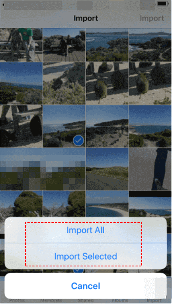 camera-adapter-import-all-imprted-selected