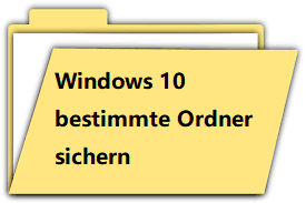 Windows 10 bestimmte Ordner sichern