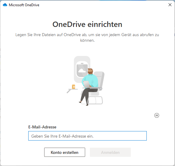 OneDrive einrichten