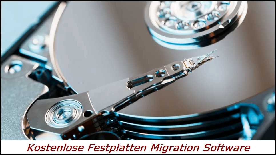 Kostenlose Festplatten Migration Software