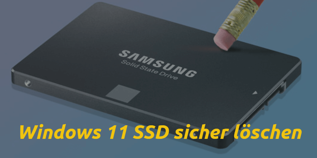 Windows 11 SSD sicher löschen