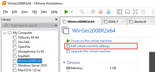 add settings of workstation