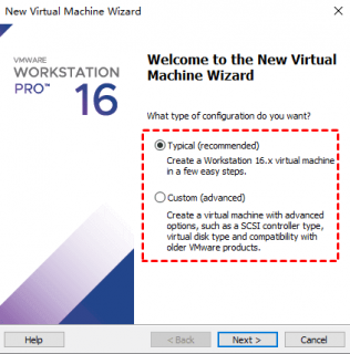 create VMware VM