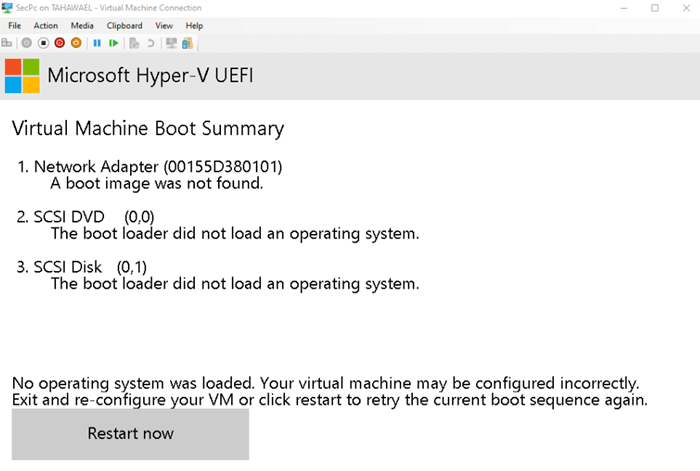 no-operating-system-was-loaded-hyper-v