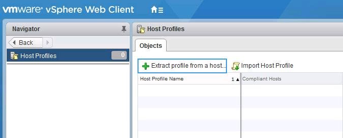 Extract profile from a host