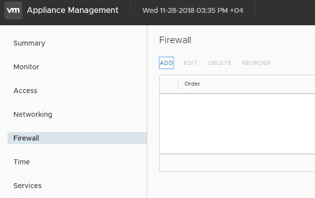 edit firewall settings